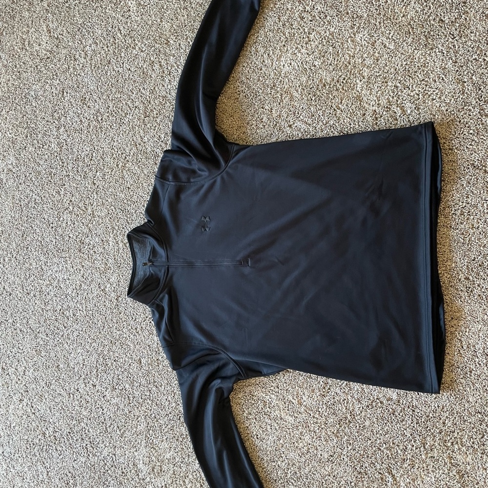 Under Armour Black Men's Sweatshirt 3/4 Zip